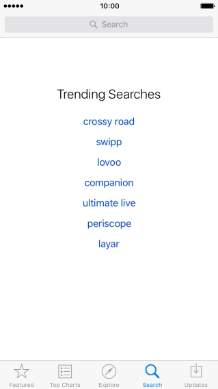 Press Search and key in the name or subject of the required app. Press Search and key in the name or subject of the required app.