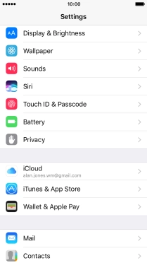 Press iTunes & App Stores. Press iTunes & App Stores.