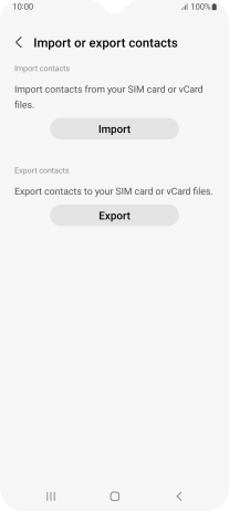 Press Import. Press Import.