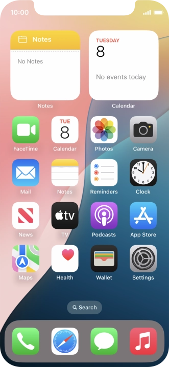 Press Settings. Press Settings.