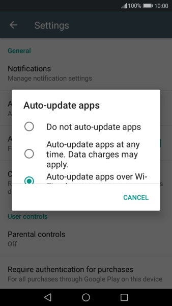 Press Do not auto-update apps to turn off the function. Press Do not auto-update apps to turn off the function.