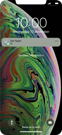 Press the required notification and follow the instructions on the screen to use the selected function. Press the required notification and follow the instructions on the screen to use the selected function.