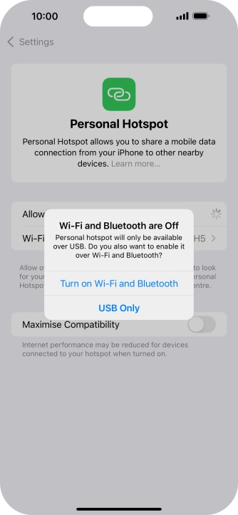 If Wi-Fi is turned off, press Turn on Wi-Fi and Bluetooth. If Wi-Fi is turned off, press Turn on Wi-Fi and Bluetooth.