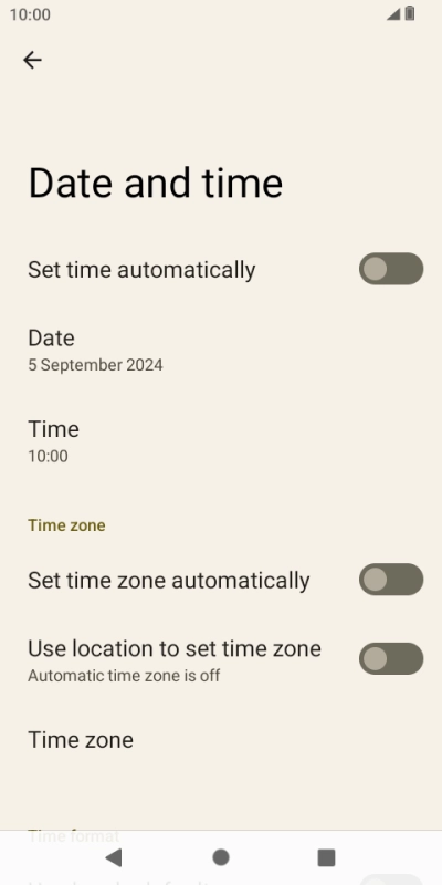 Press the indicator next to Press the indicator next to