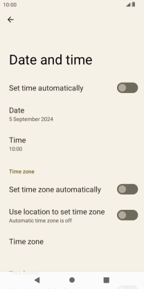 Press the indicator next to Press the indicator next to