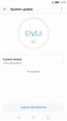 Press CHECK FOR UPDATES. If a new software version is available, it's displayed. Follow the instructions on the screen to update the phone software. Press CHECK FOR UPDATES. If a new software version is available, it's displayed. Follow the instructions on the screen to update the phone software.