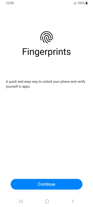 Press Continue. Press Continue.