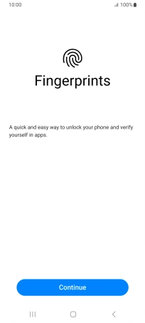 Press Continue. Press Continue.