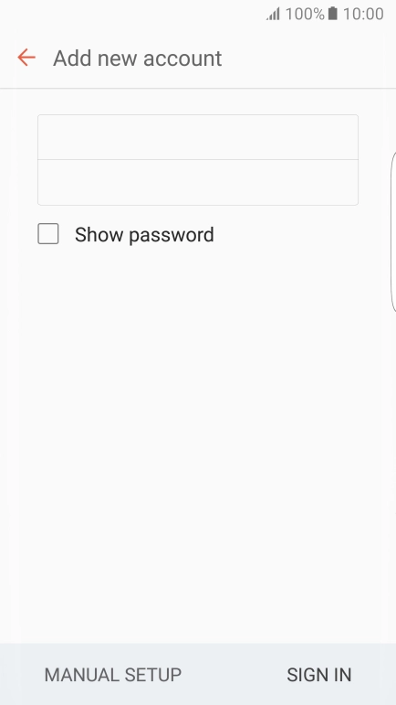 Press SIGN IN. Press SIGN IN.