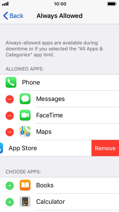 Press Remove. Press Remove.