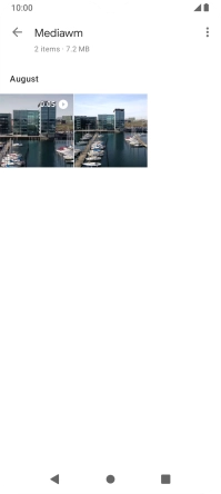 Press and hold any picture or video. Press and hold any picture or video.