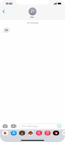 Slide your finger upwards starting from the bottom of the screen to return to the home screen. Slide your finger upwards starting from the bottom of the screen to return to the home screen.