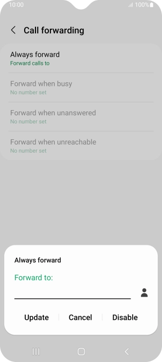 Press Disable. Press Disable.