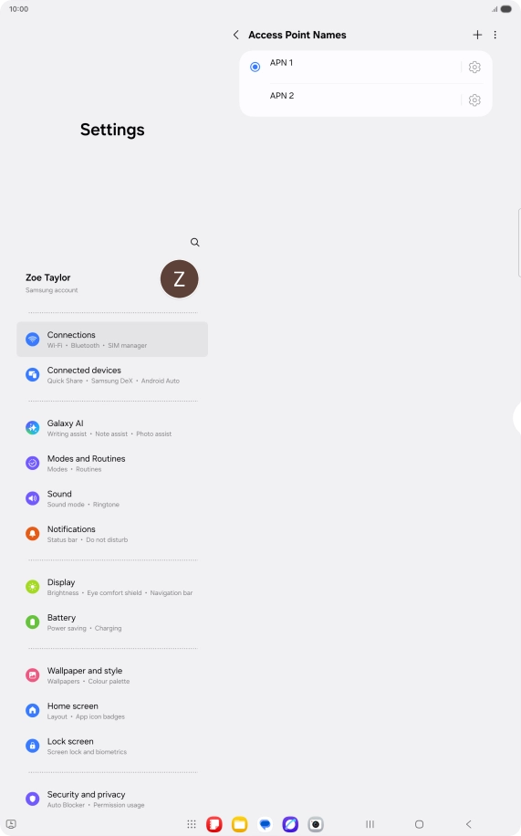Press the Home key to return to the home screen. Press the Home key to return to the home screen.