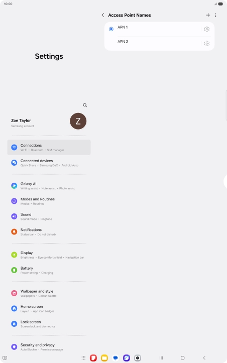 Press the Home key to return to the home screen. Press the Home key to return to the home screen.