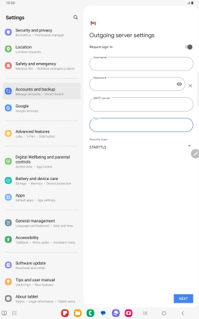 Press the drop down list below Press the drop down list below