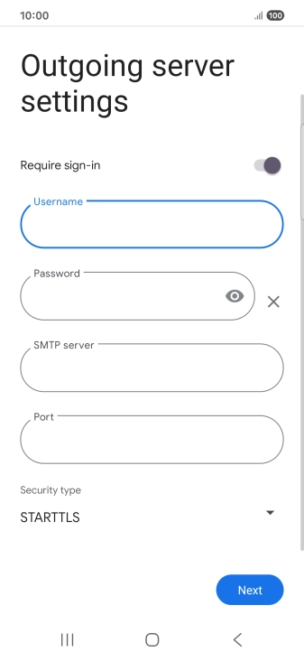 Press the field below Press the field below