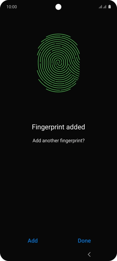 Press Done. Press Done.