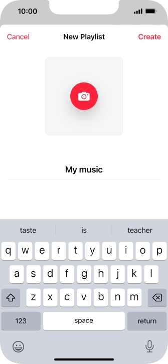 Press Create. Press Create.