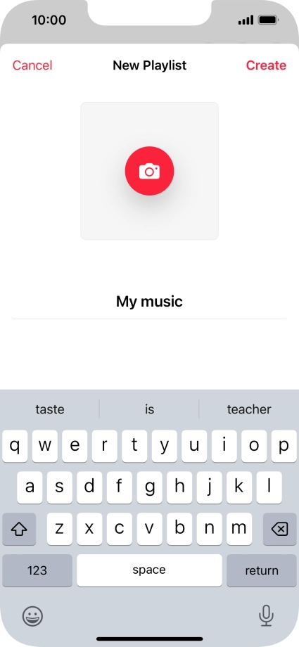Press Create. Press Create.