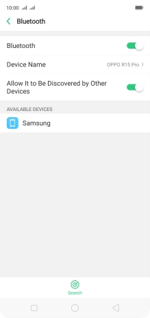 Press the indicator next to Press the indicator next to