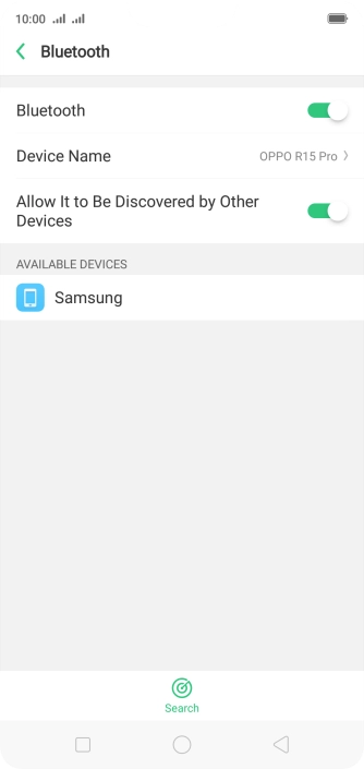 Press the indicator next to Press the indicator next to