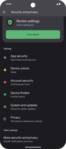Press More security and privacy. Press More security and privacy.