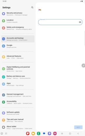 Press the field below Press the field below