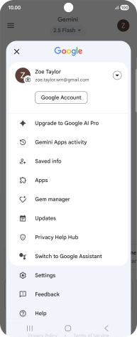 Press Settings. Press Settings.