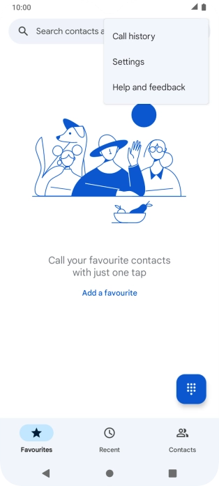 Press Settings. Press Settings.