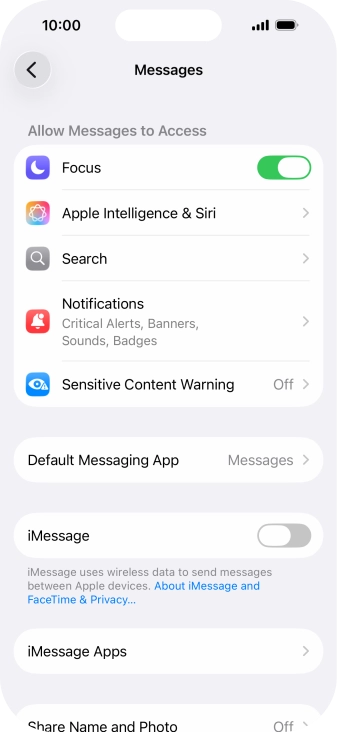 Press the indicator next to Press the indicator next to