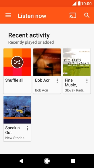 Slide your finger right starting from the left side of the screen. Slide your finger right starting from the left side of the screen.
