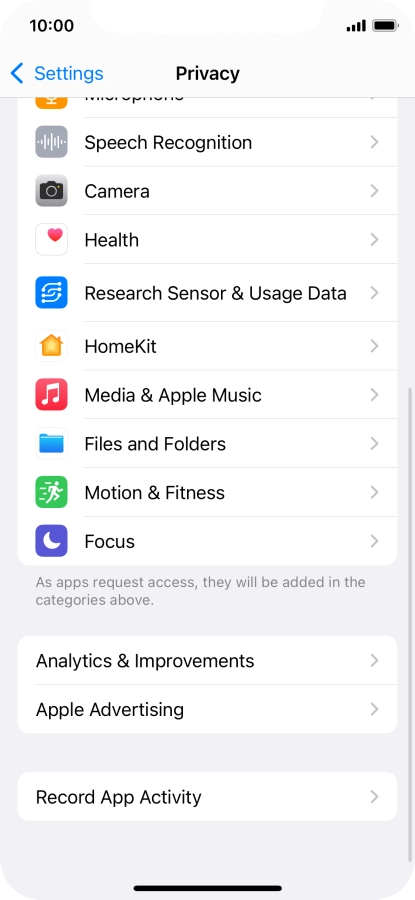 Press Record App Activity. Press Record App Activity.