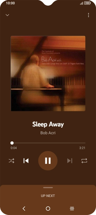 Press arrow right to go to the next audio file. Press arrow right to go to the next audio file.