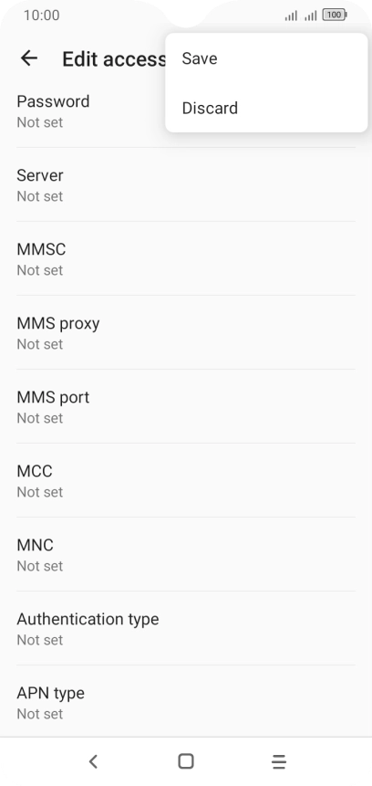 Press Save. Press Save.