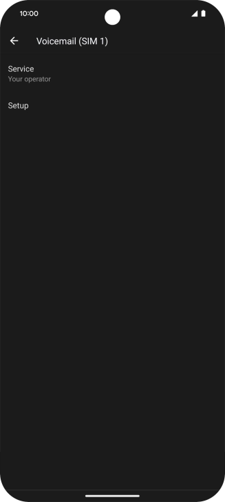 Press Setup. Press Setup.