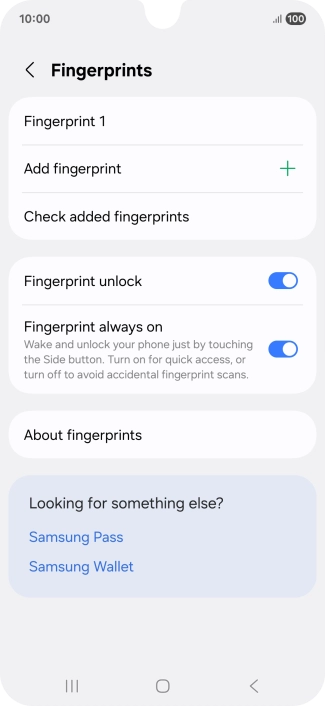 Press the indicators next to the required settings to turn them on or off. Press the indicators next to the required settings to turn them on or off.