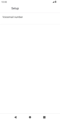 Press Voicemail number. Press Voicemail number.