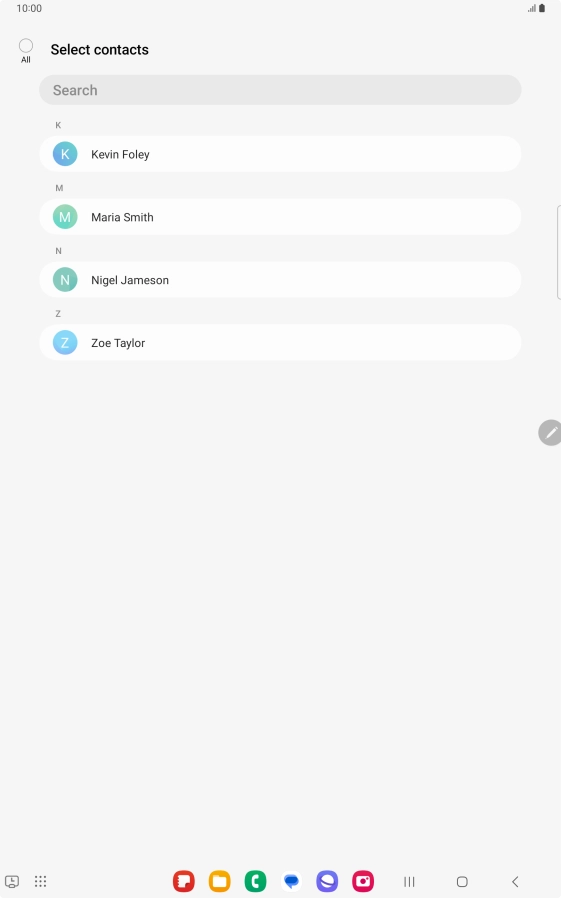 Press the field above Press the field above