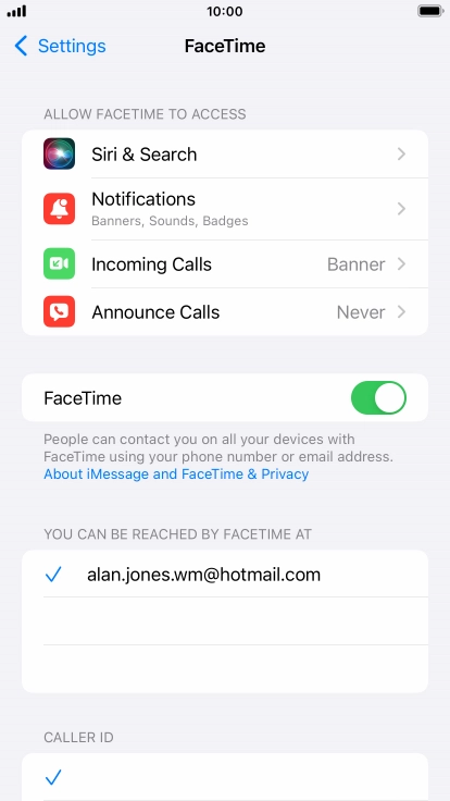 Press the indicator next to Press the indicator next to