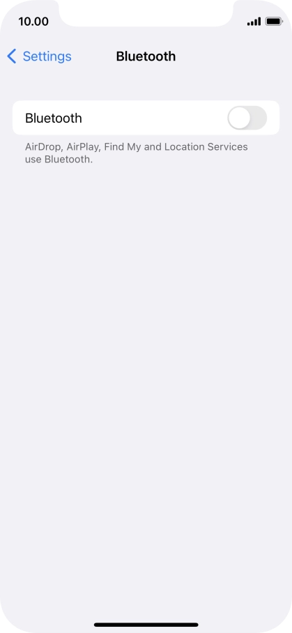 Press the indicator next to Press the indicator next to