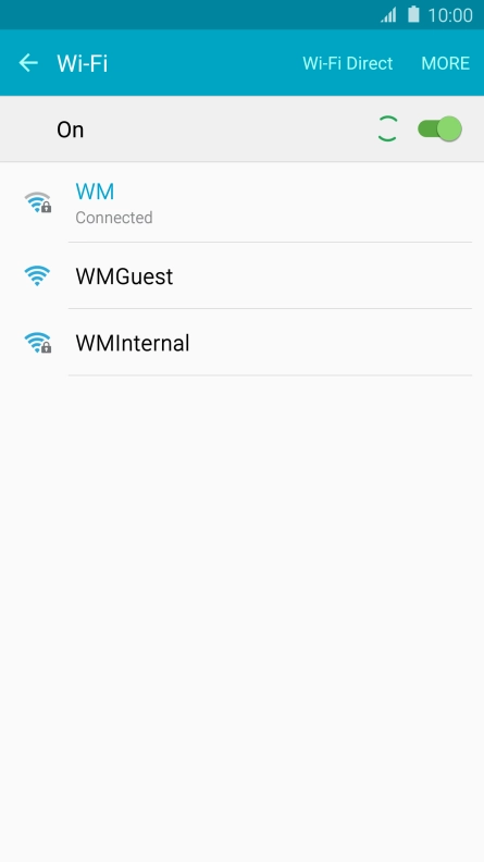 Press the Home key to return to the home screen. Press the Home key to return to the home screen.