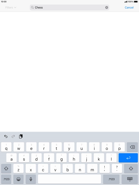 Key in the name or subject of the required app and press enter. Key in the name or subject of the required app and press enter.