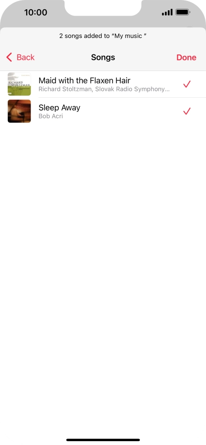 Press Done. Press Done.