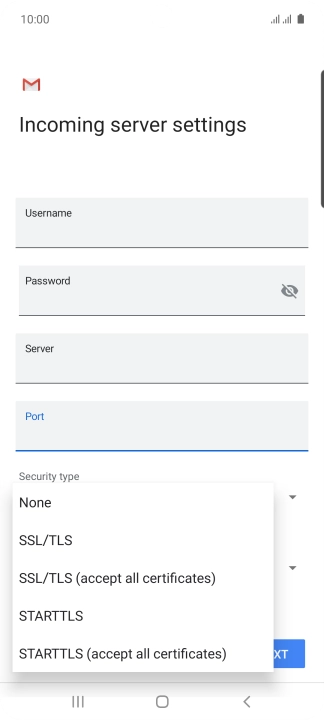 Press None. Press None.