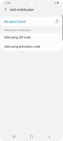 Press Add using QR code. Press Add using QR code.