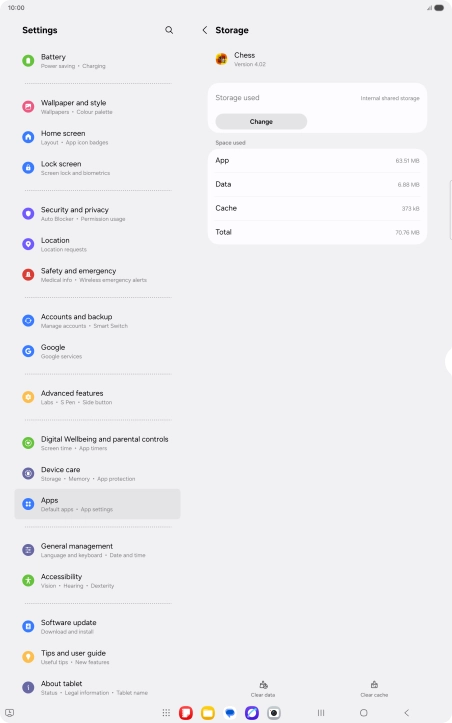 Press Clear cache. Press Clear cache.