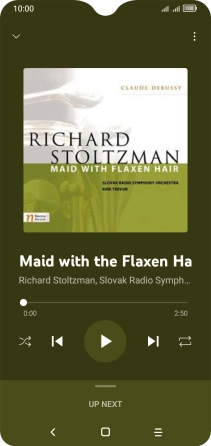 Press arrow right to go to the next audio file. Press arrow right to go to the next audio file.