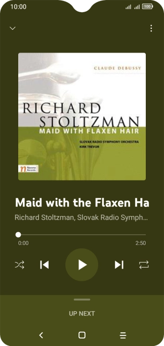 Press arrow right to go to the next audio file. Press arrow right to go to the next audio file.