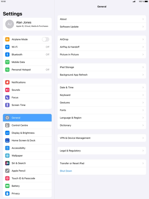 Press Personal Hotspot. Press Personal Hotspot.